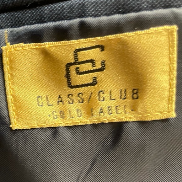 Class Club Gold Label Blazer Navy Blue Sz 10 - Picture 5 of 10